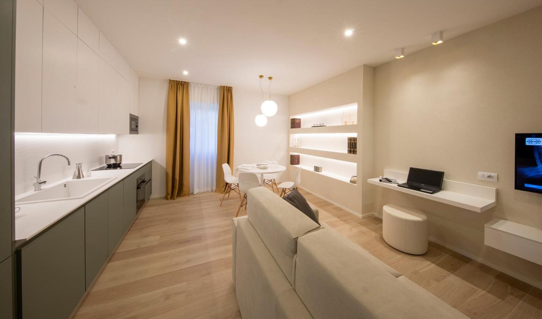Residence Casa Coppa Appartamento Aster Оменя Екстериор снимка